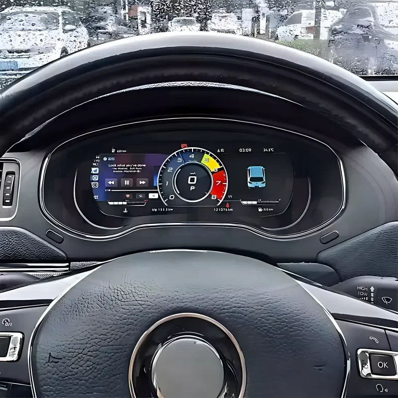Quality Dashboard Player LCD Digital Cluster Instrument Panel Multifunctional Car Speedometer for Amarok 2H