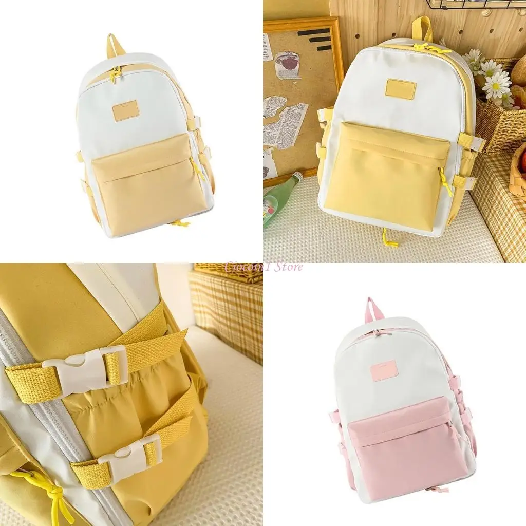 

Y1ub Школьная сумка путешествия рюкзак повседневные дневные пакеты с большими возможностями в колледже