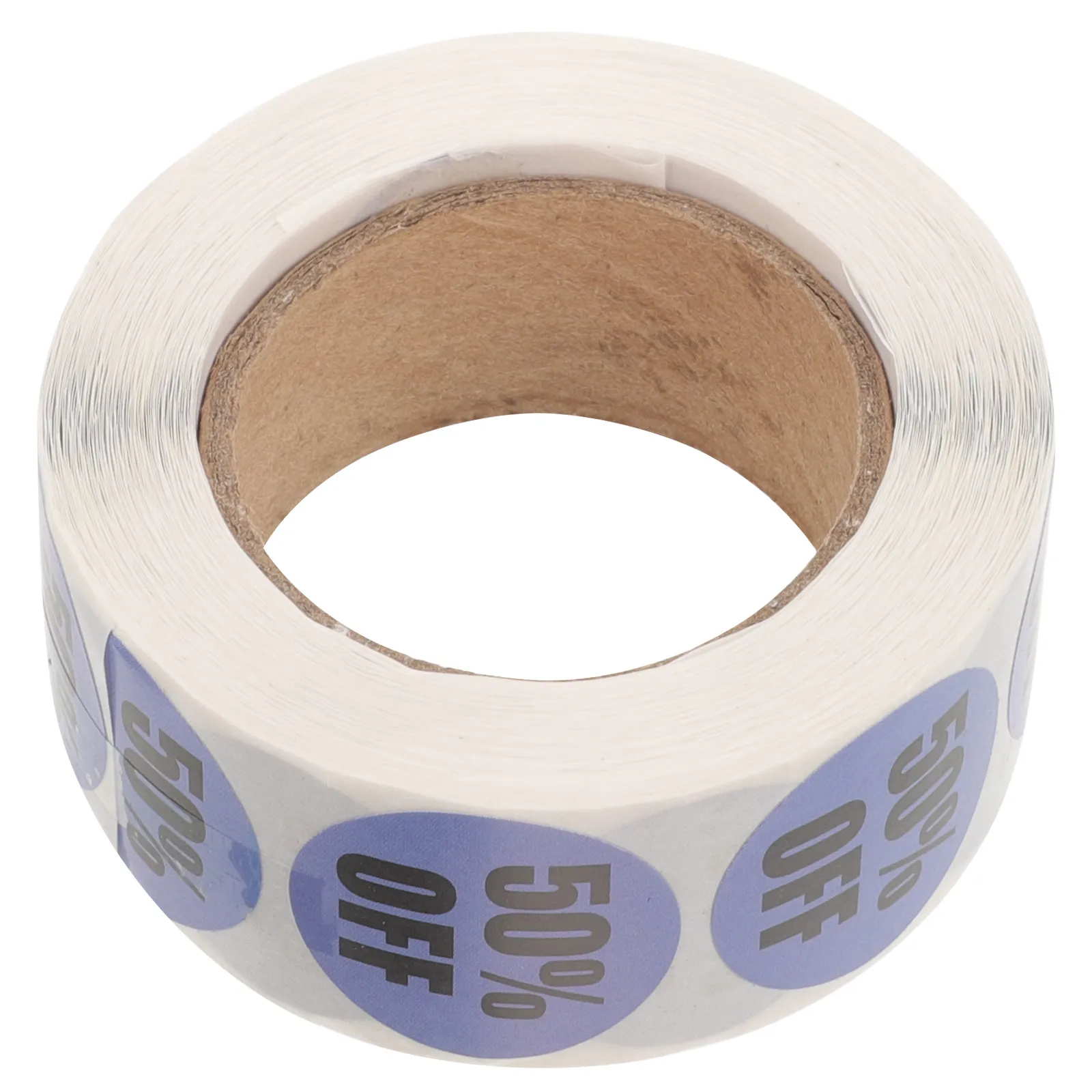 1 Roll Round Percent Off Stickers Self Adhesive Retail Store Price Tags for Supermarket Shelf Promotion Sale