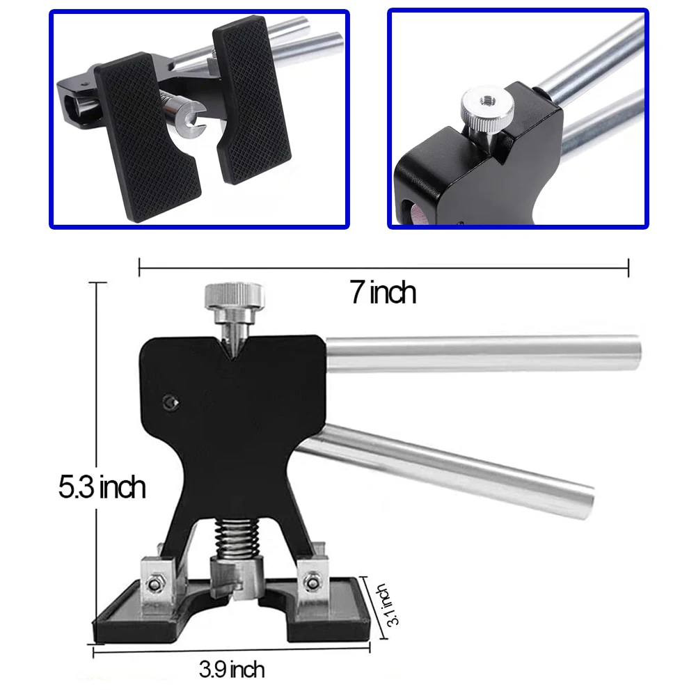 Car Body Dent Repair Kit Auto Paintless Removing Dent Remover Puller Suction Cup Dings Repair Tool for Car Hail Damage Creases