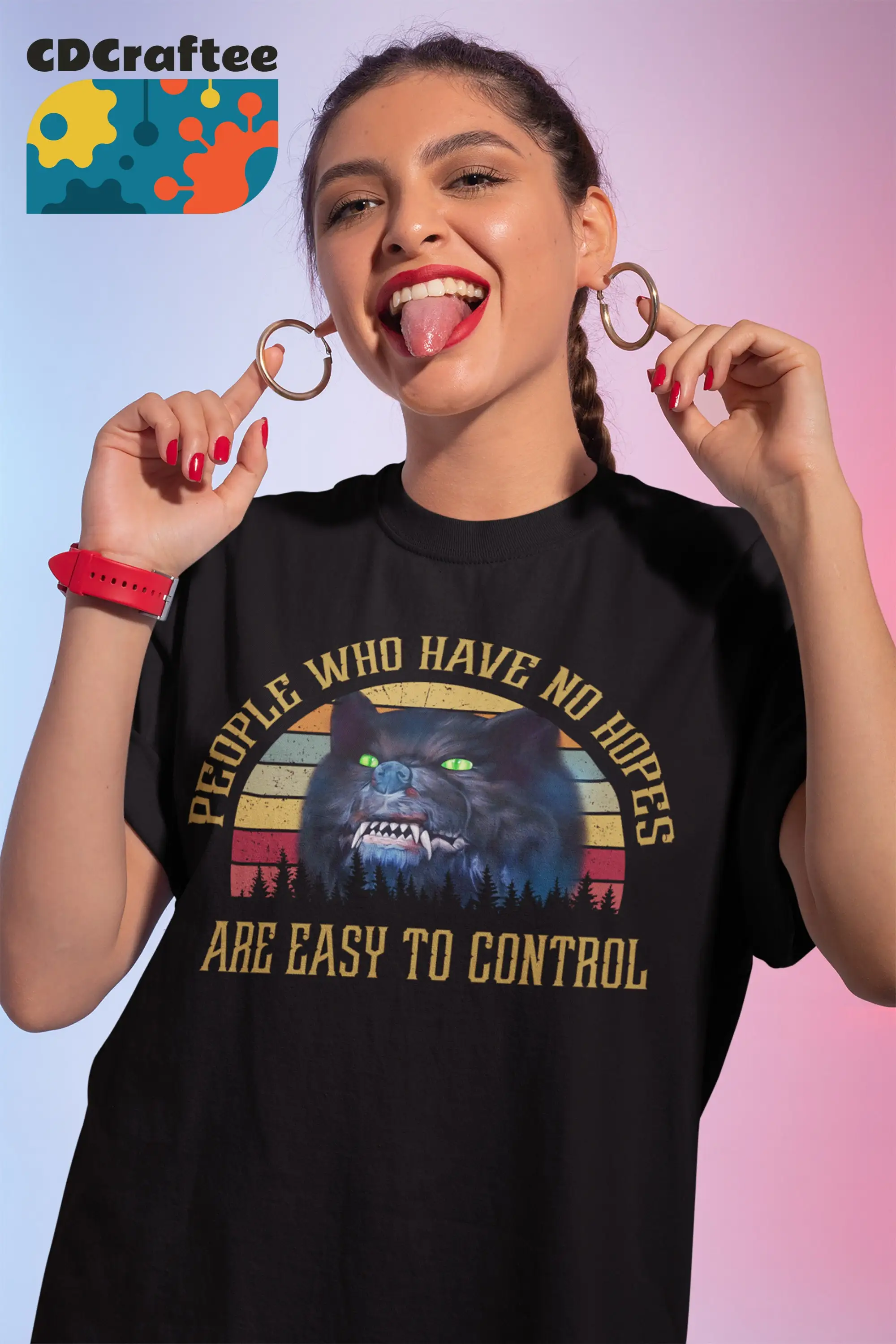 Wolf People Who Have No Hopes Are Easy To Control The NeverEnding Story Vintage T-Shirt,  NeverEnding Story Shirt, Vintage Shirt