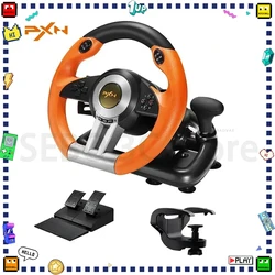 PXN V3 Simracing Racing Steering Wheel Custom 180° Game Racing Wheel For Nintendo Switch/XSX/XSS/PS3/PS4/Xbox One Pc Gamer