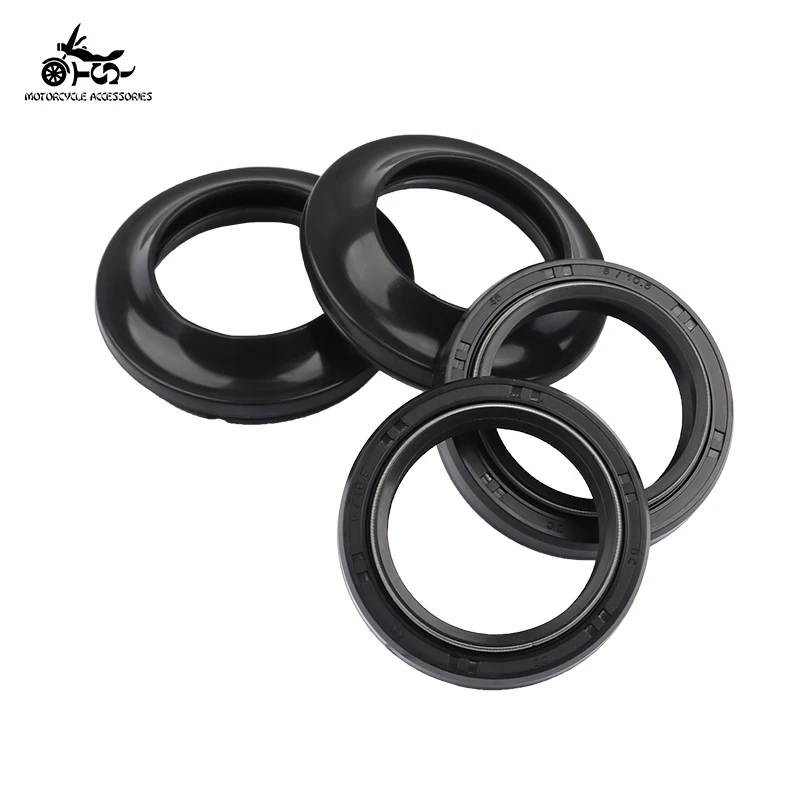 33x45x8/10.5 Front Fork Damper Oil Seal 33 45 Dust Seal Function Dustproof And Waterproof For Kawasaki KX80 E2-E3 1984-1985