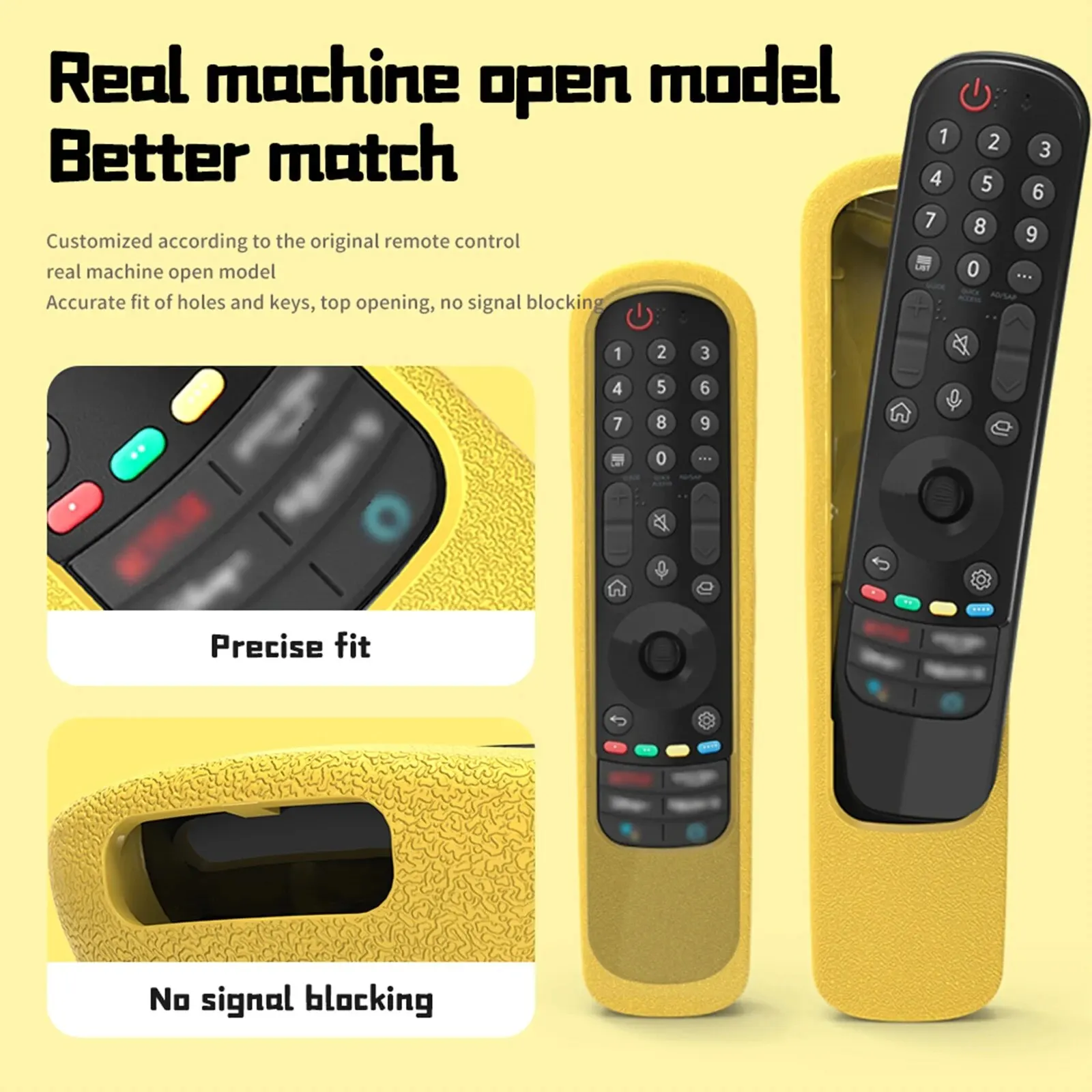 Remote Case For LG MR21GA MR21GC MR22GN MR23GN Protective Case Cover For LG 2022/2023 Magic Smart TV Remote Control