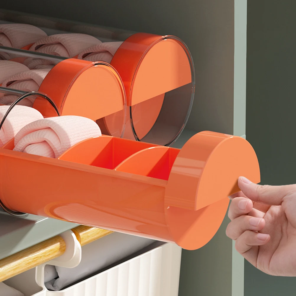 

Underwear Sock Storage Bin Organizer Box Drawer Type Bra Ties Gadgets Safe Materials Non Fading Easy Organizing