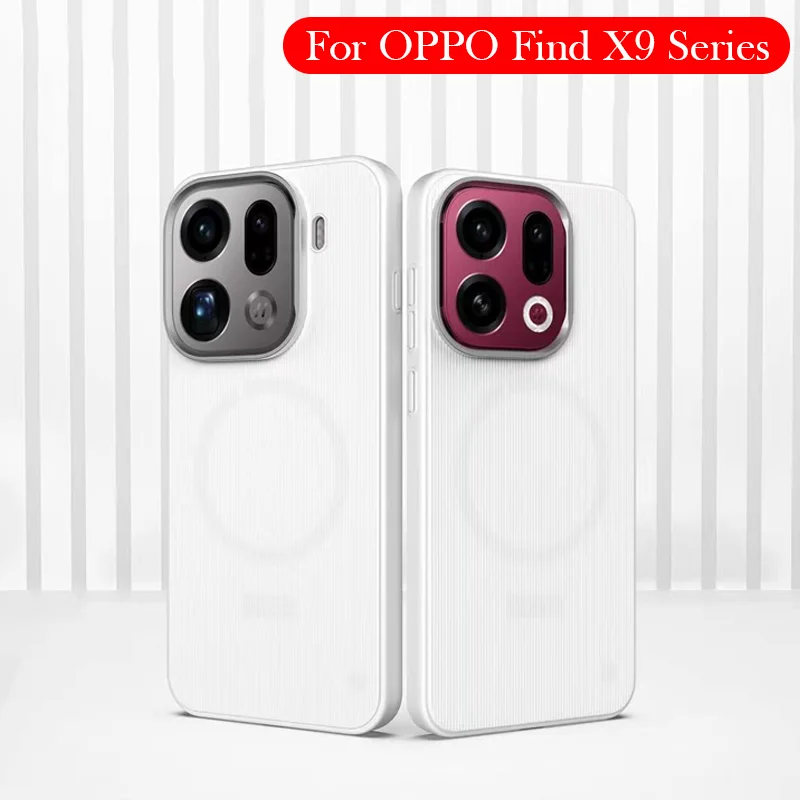 

Оригинальный магнитный чехол для Oppo Find X9 Pro, задняя крышка с подушкой безопасности для OPPO Find X9 PRO