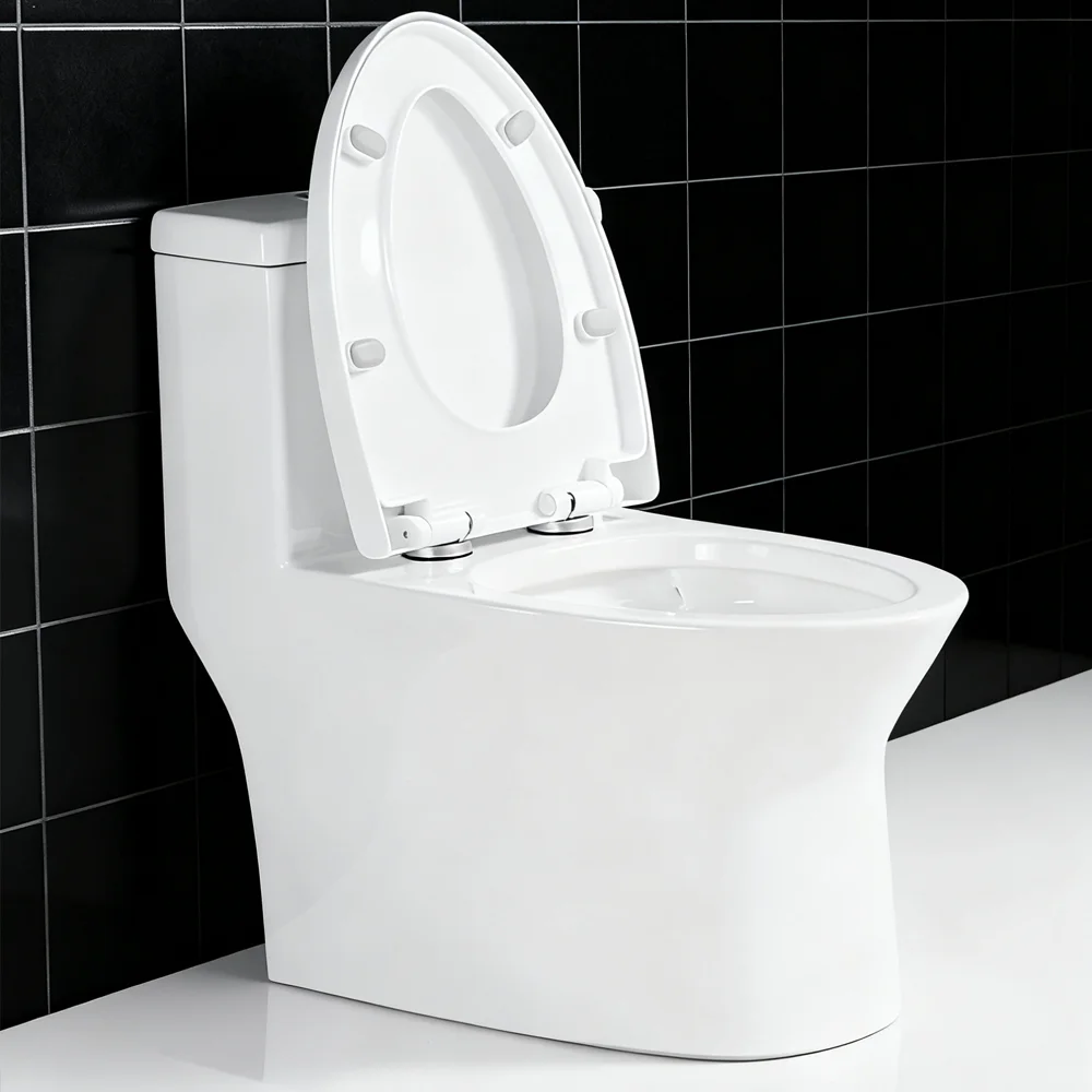 Environmentally friendly integrated toilet Ultra-low consumption 3L siphon jet Frameless, easy to clean and silent