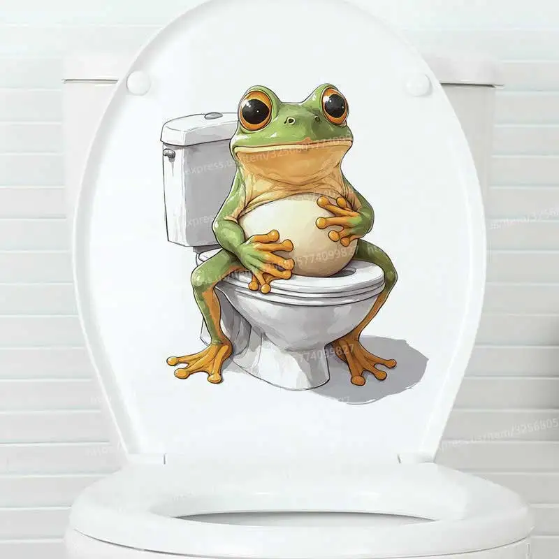 Funny Frog Toilet S…