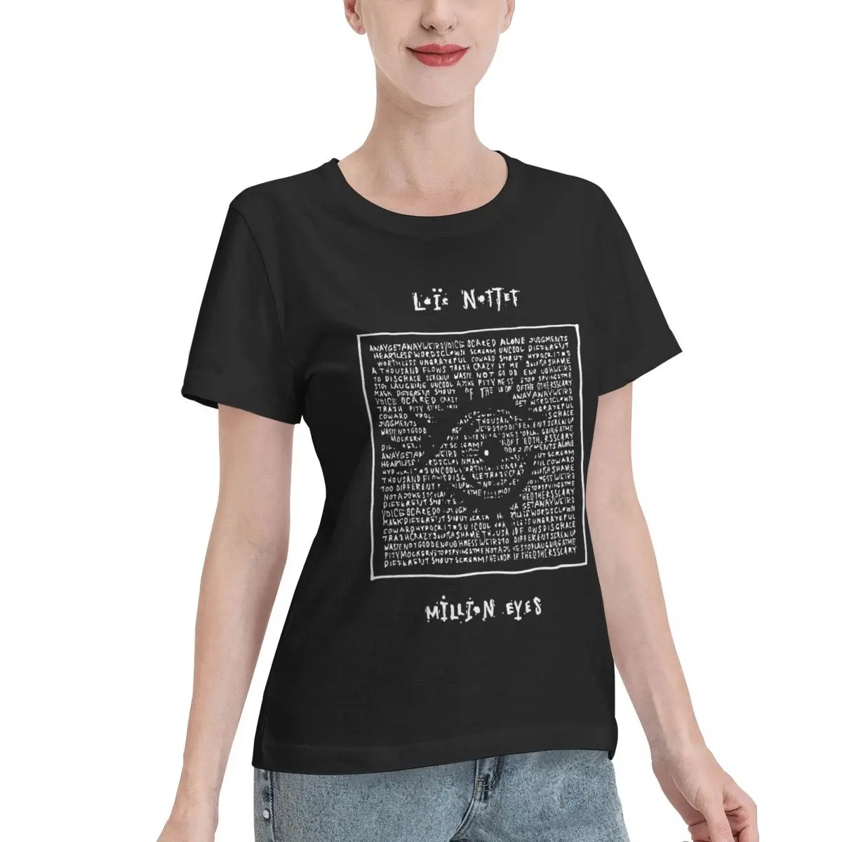 Value Pack Loic Nottet Million Eyes Women's T-shirt Inner Wear Plus Size Women Tee