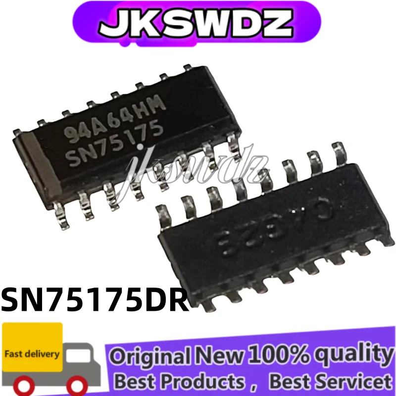 

5Pcs 100% New Original SN75468DR SN75468 SN75175DR SN75175 SOIC-16 SN75189ADR SN75189A SN75188DR SN75188 SOIC-14