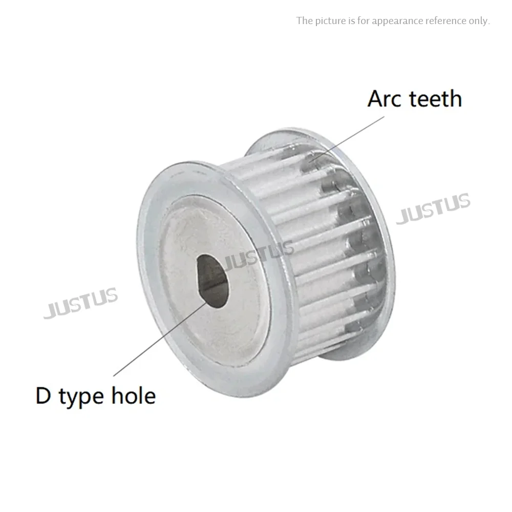 12T/14T/15T/16T/18 Teeth HTD 5M Timing Pulley AF Type D-hole 5x4.5mm~10x9mm Synchronous Wheel Drive 16/21mm Bandwidth Pitch 5mm