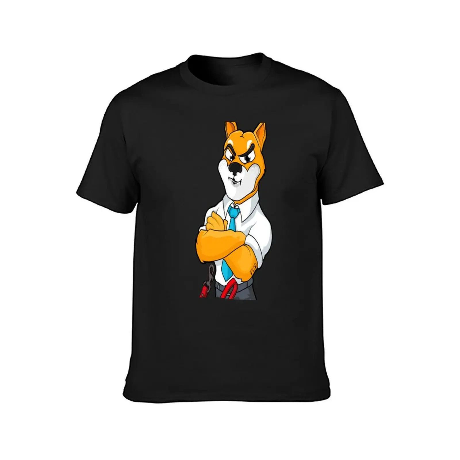 Shiba Inu Coin - SHIB Leash T-Shirt vintage clothes plus size tops t shirt men