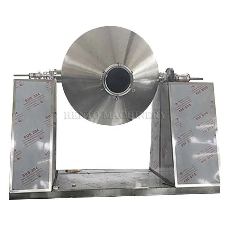 【HOT】Professional Supplier Industrial Double Cone Mixer / Double Cone Rotating Vacuum Dryer / Rotary Sugar Dryer