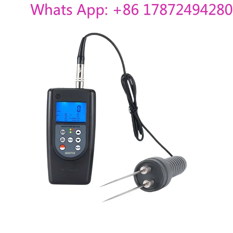 Digital Soil Moisture Meter MC-7828SOIL Wood Hygrometer with LCD Display for Laboratory Use