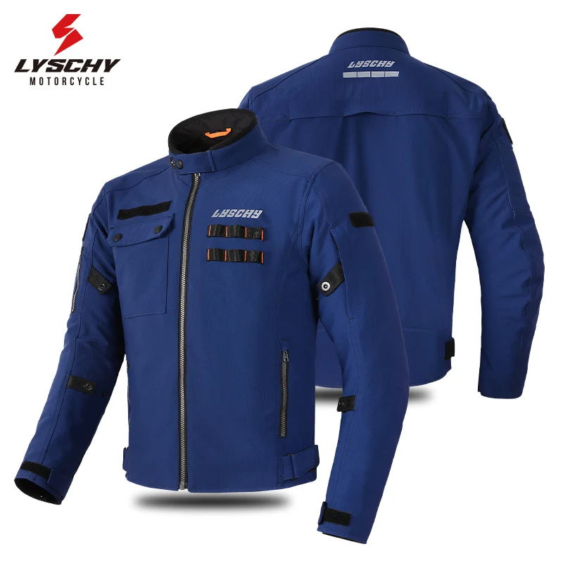 

LYSCHY Casual Fashion Four Season Cycling Upper Outer Garment Men Women Windproof Waterproof Motorcycle Warm Racing Jacket