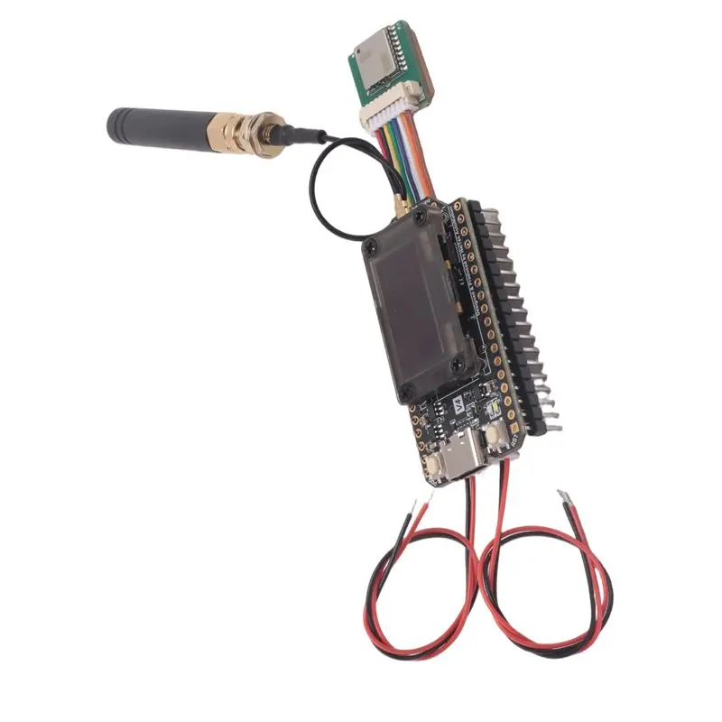 

Плата разработчика Meshtastic Lora 32 V4 с GPS, ESP32, SX1262, OLED-дисплеем 0.96 дюйма, на солнечной энергии, Lorawan, мощность передачи 28 дБм