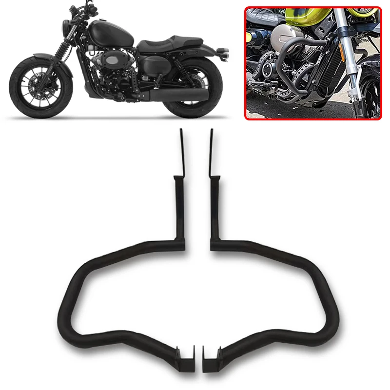 New GV300S Motorcycle Higway Engine Guard Crash Bar Bars Bumper Protector Fit For HYOSUNG Aquila GV 300S GV300 S GV 300 S Parts