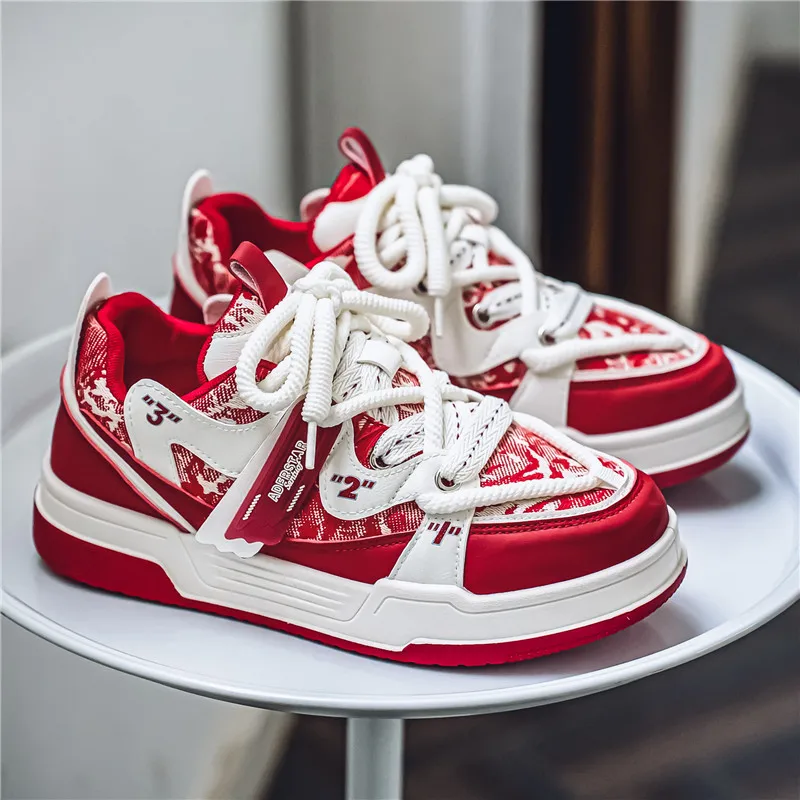 ML neue Outdoor-Freizeitschuhe Low Top Explosion dicke Sohle Freizeitschuhe Trend Board Schuhe