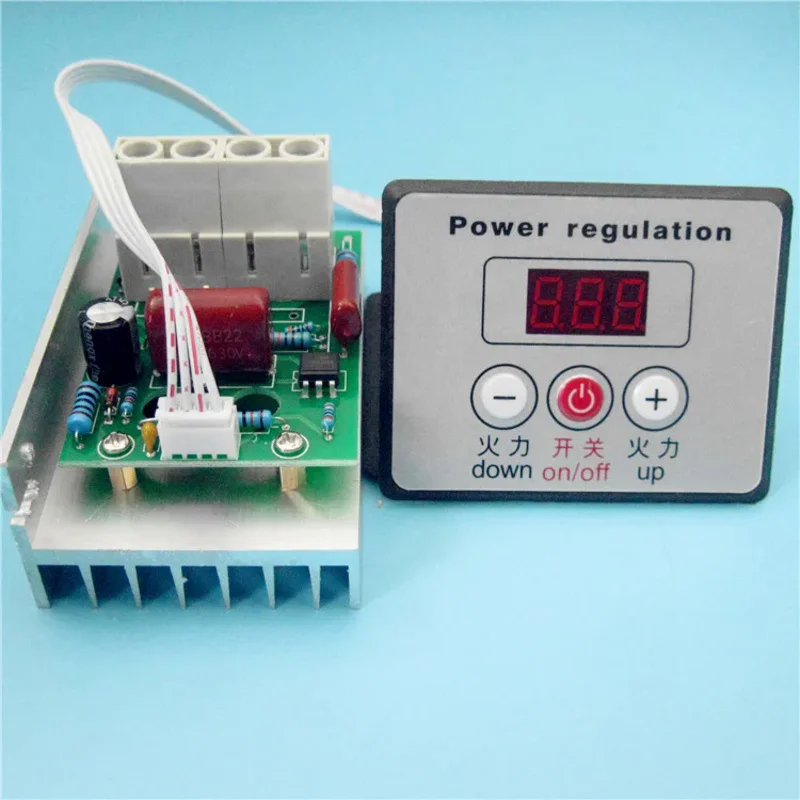 Commercial Electric Oven Digital Thermostat BBQ Oven Controller Heating Tube Temperature Adjustment 220V 380V Adjustment