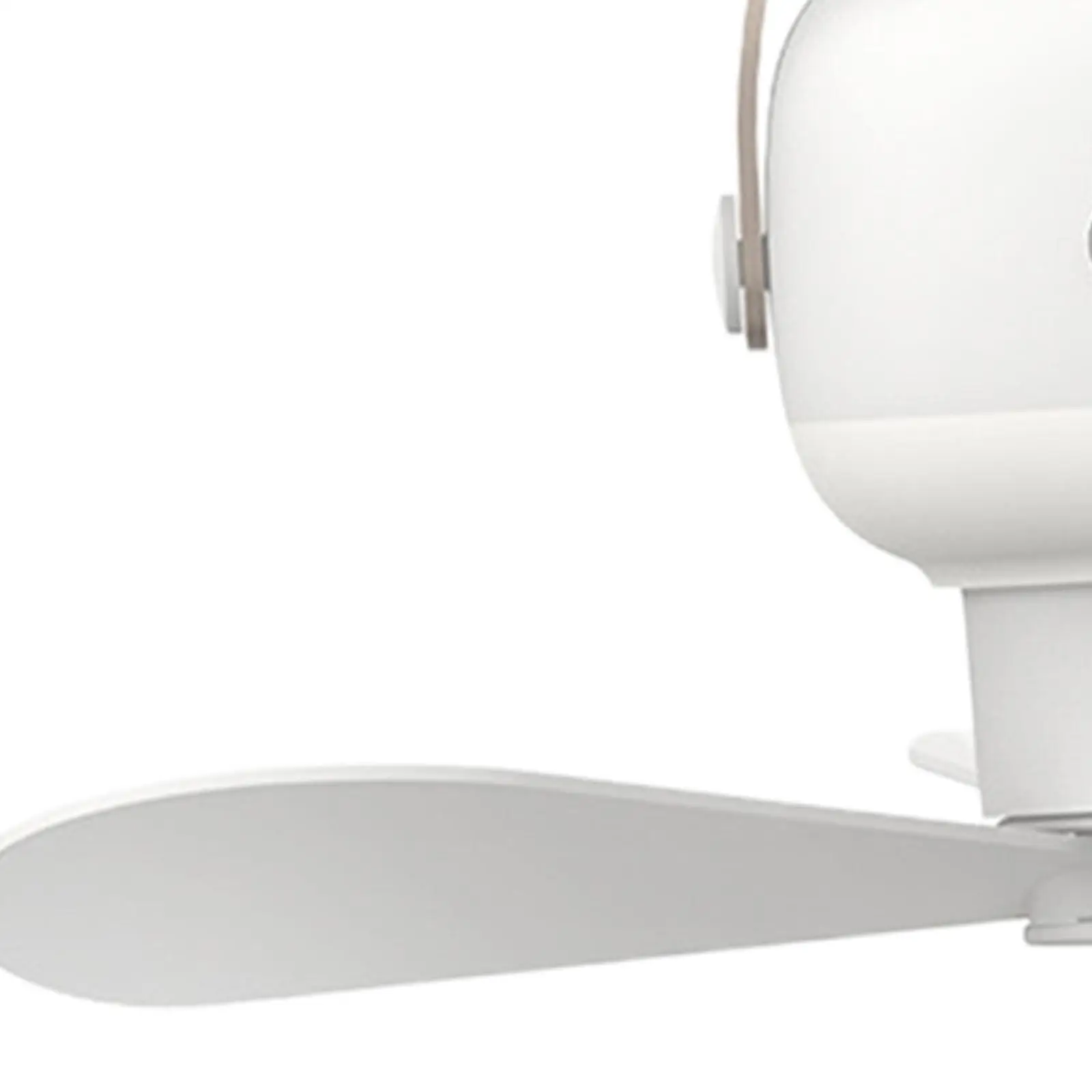 Small Portable Ceiling Fan with 3 Brightness Settings LED Lamp Quiet Motor USB Charging Hanging Fan for Tent Camping