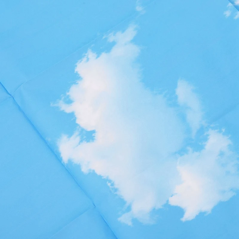 A003 2 قطعة 3X5ft السماء الزرقاء سحابة بيضاء التصوير خلفية شاشة خلفية استوديو الدعائم