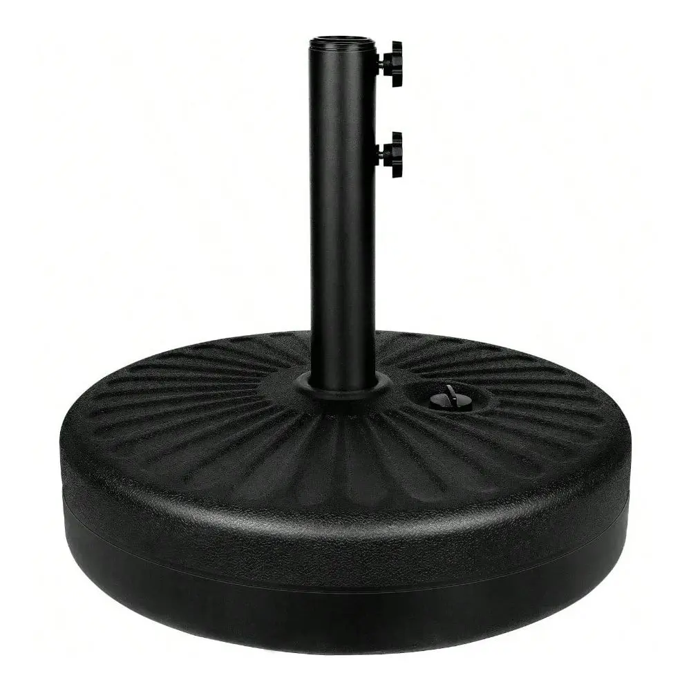 

Deluxe 4pcs Cantilever Offset Patio Market Stand With U Locking Shape Weights Water Umbrella Square Base