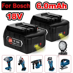 For BOSCH Professional 18V Battery BAT609 BAT610 For Bosch 18V Li-ion Battery Drill Battery GBA18V GSR18V BAT618 BAT619 BAT620