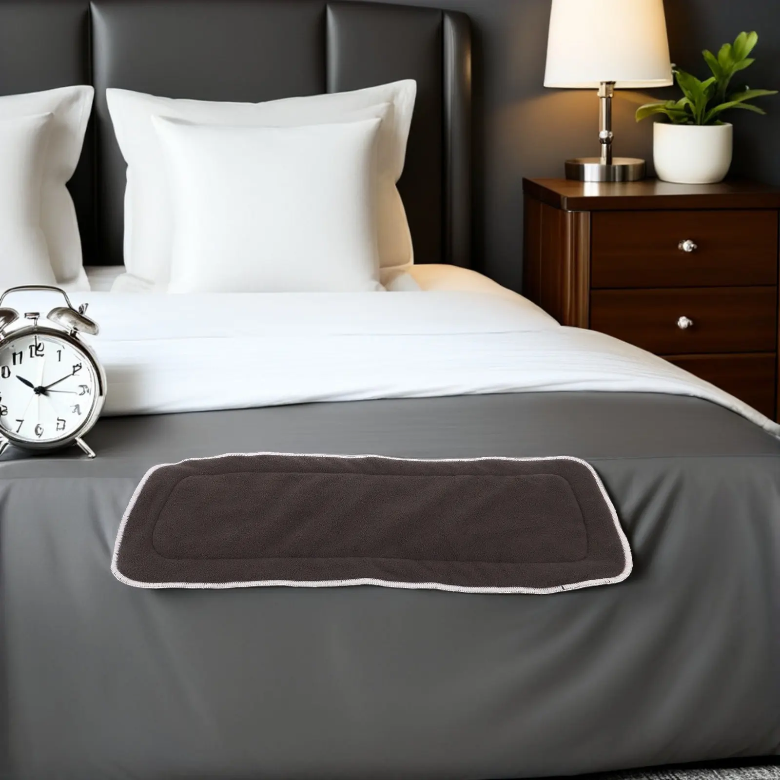 

Adult Care Pads 18x8 Inch Bamboo Carbon Fiber Reusable 4-Layer Washable Cloth Diaper Inserts High Absorbency Incontinence