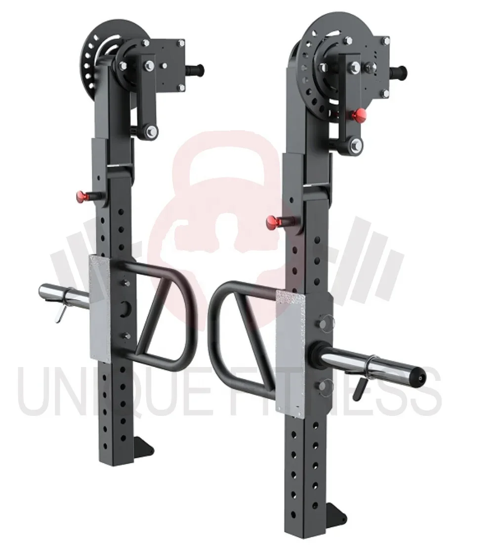 Home Gym Push Up Stand Bar Body Building Rack & Rig Jammer Arm Attachments