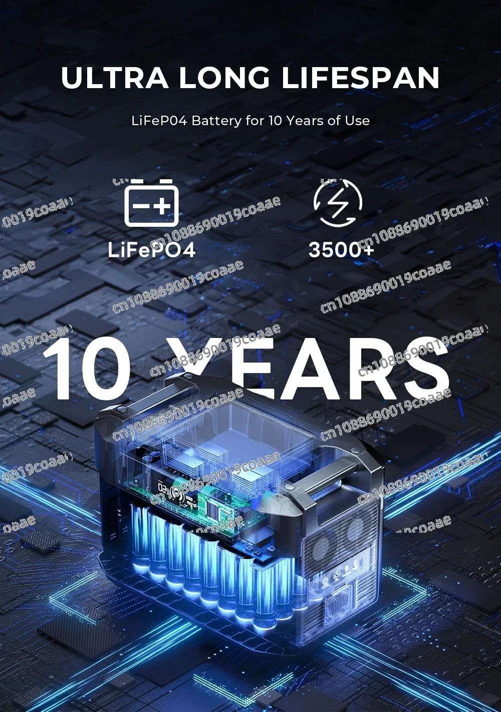 OUKITEL BP2000 PRO 3600W Power Station 2048Wh Stacked Expansion Powerstation EU Solar Portable Generators