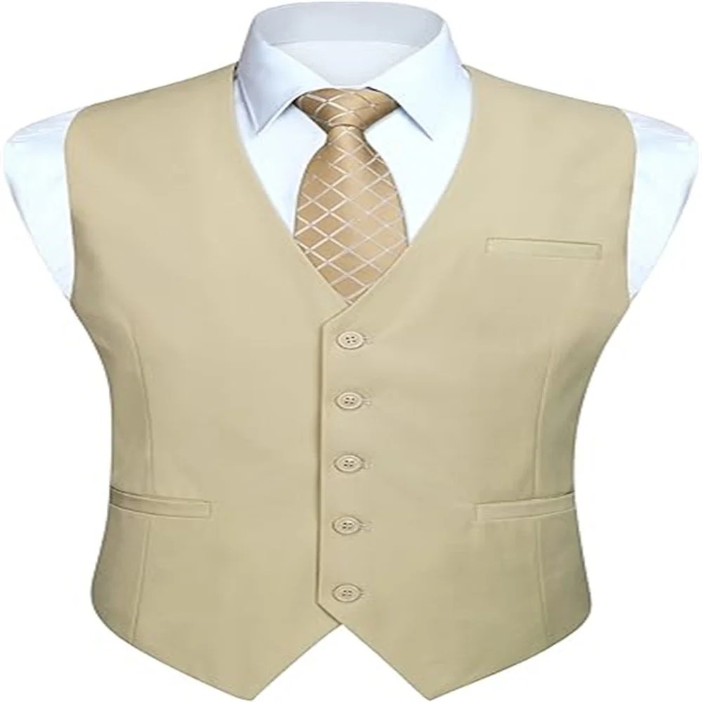 

Men's Formal Suit Vest Fit for Business or Casual Dress