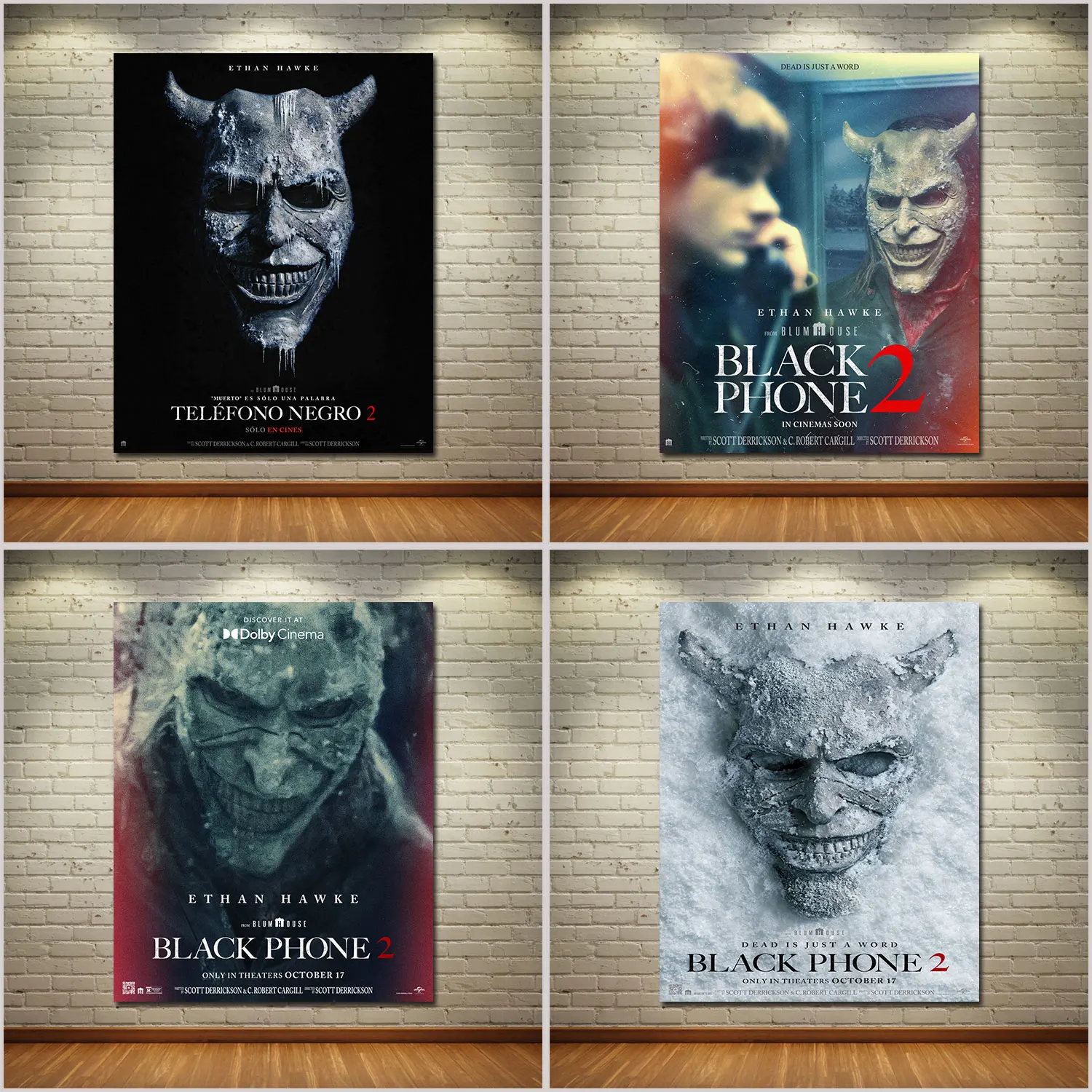 

2025 Black Phone 2 Movie Poster Prints Canvas Painting Wall Art Decor Picture Home Decor For Living Room Bed Room Kids