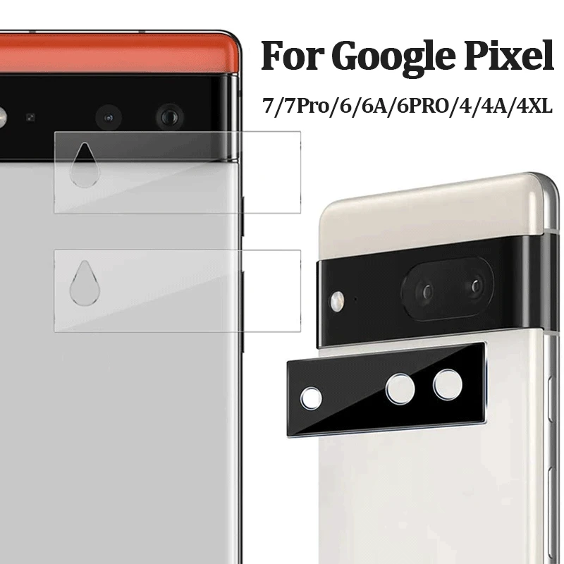 3-1pc película protetora para google pixel7 7 pro 6a pixel 6 lente da câmera película capa protetora para pixel 4a 4 xl filme de vidro temperado