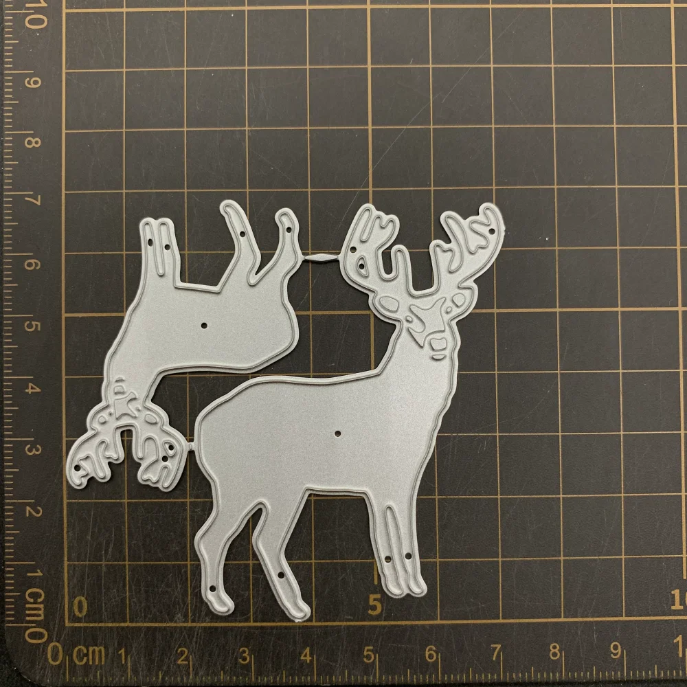 9 kinds Grass Deer Volcano Metal Cutting Dies Stencils For DIY Scrapbooking Decorative Embossing Handcraft Die CutsTemplate