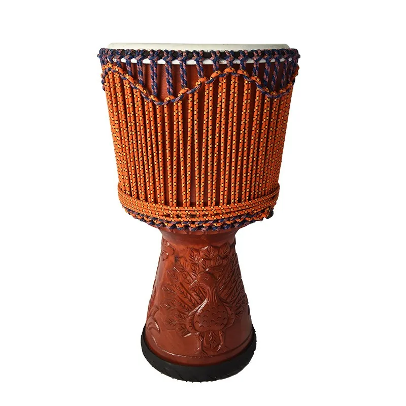 

Wooden African Drum Professional Musical Instruments Drums Adult Djembe African Handmade Sheepskin Music Drums Percussion Drum