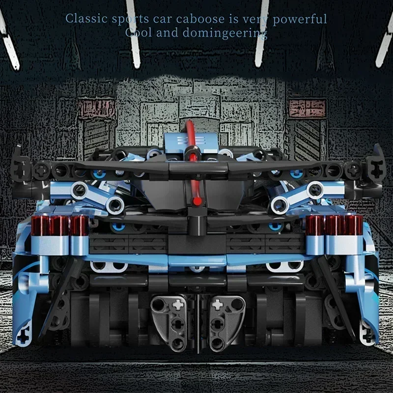 1188 Stuks Technische Expert Beroemde Racing Sport Auto Model Bouwstenen Stad Snelheid Voertuig Kinderen Gift Supercar Bricks MOC Speelgoed