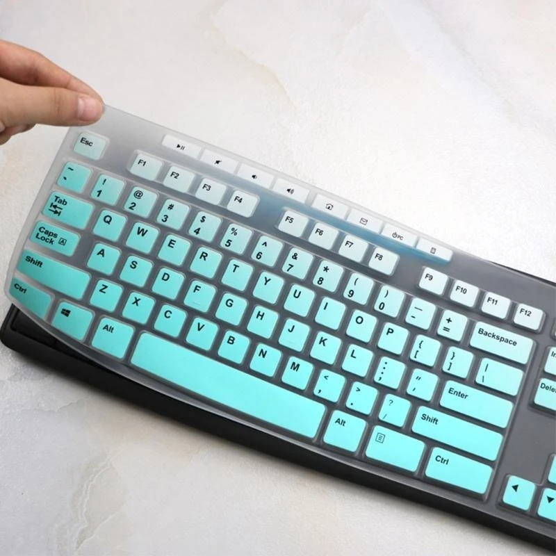 Silicone Keyboard Cover For K260 K270 MK295 MK275 Models Protector Spills proof for Office Home School 83CF