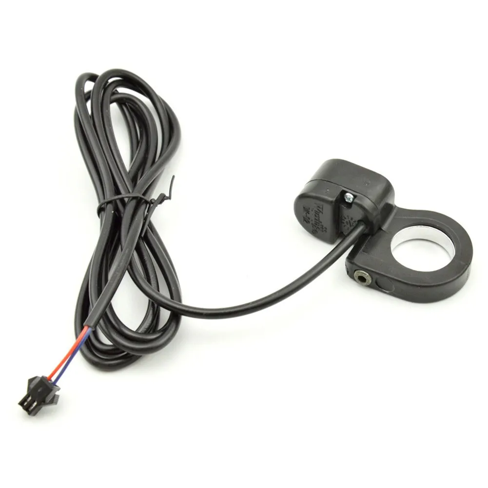 Handlebar Switch Bike Horn Button ABS Plastic Shell Black Copper Wire Momentary Regen Cruise Brand New High Quality