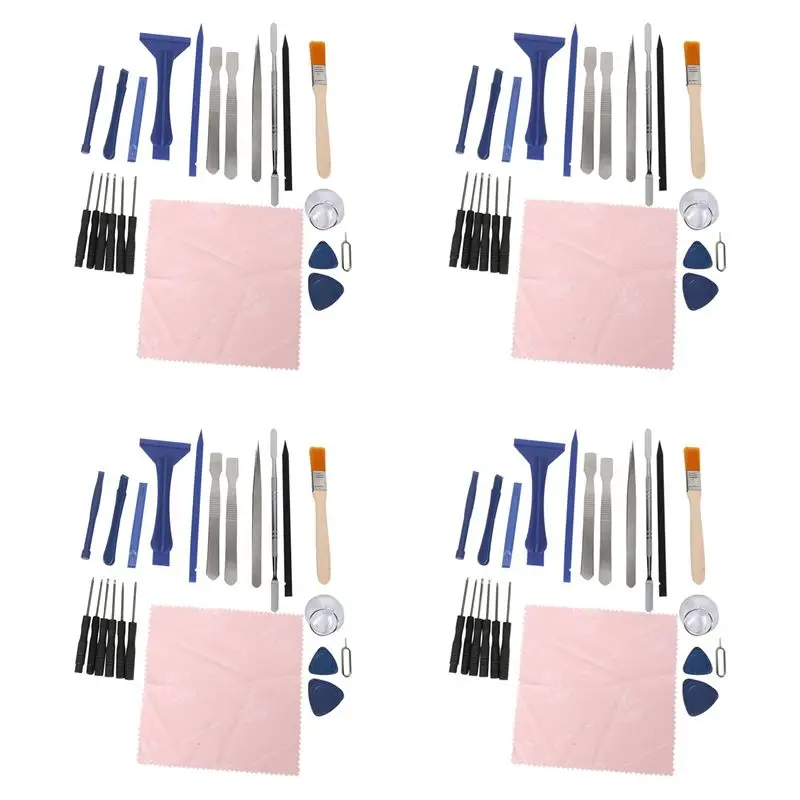 4 Set Durable Disassemble Tools Phone Screen Laptop Opening Repair Tools Set Kit For For Ipad Phone Tablet PC-Y41A