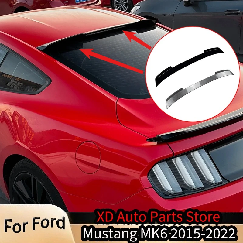 

For Ford Mustang MK6 2015-2022 Car Tail Wing Fixed Wind Spoiler Auto Rear Wing Modified Decoration Body Kits Tuning Accessories