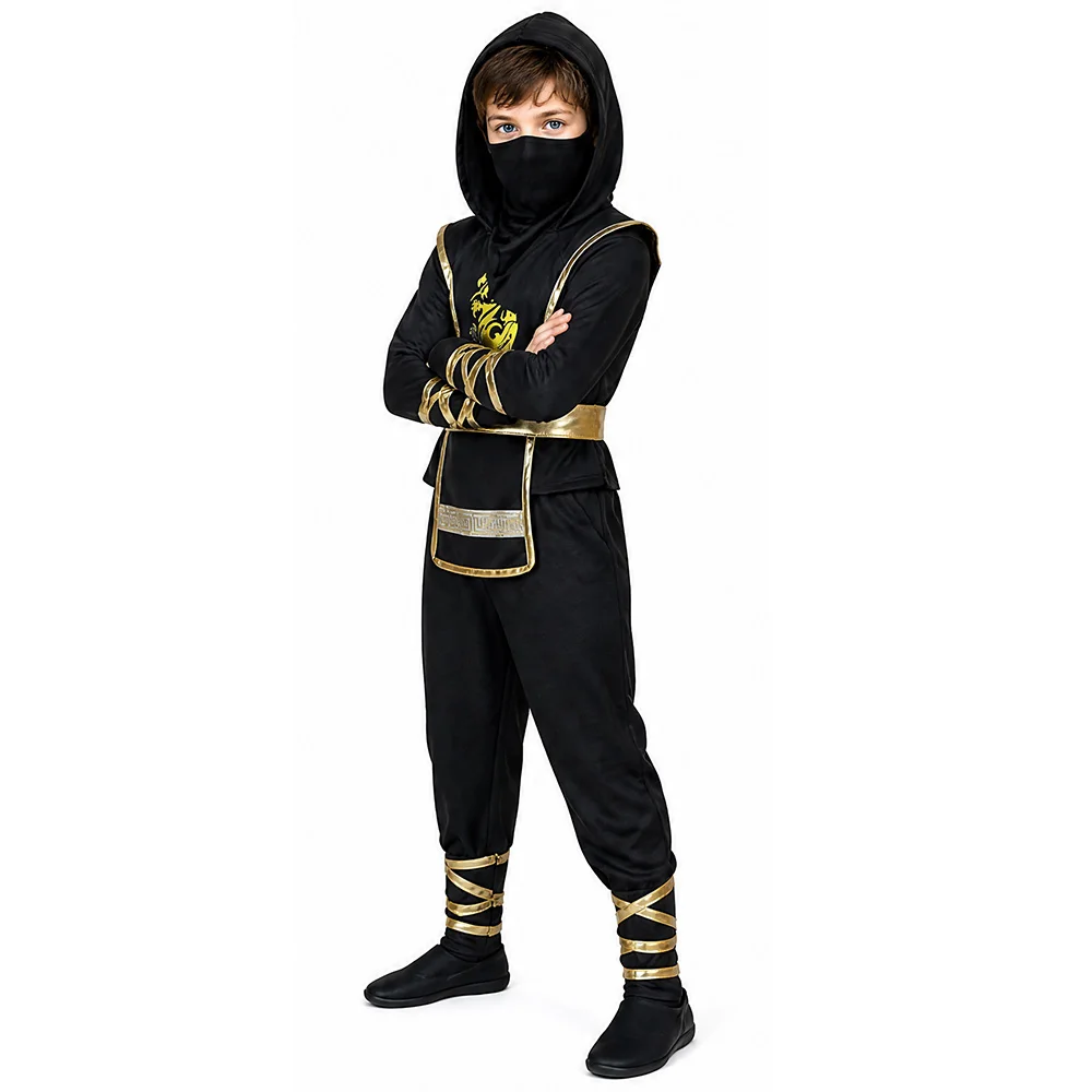 Anime Ninja Cosplay Costume Halloween Carnival For Samurai Costumes Dragon Ninja Suit Birthday Dress Clothes