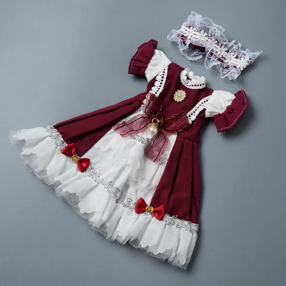 Ładne ubranka dla lalek BJD 1/6 Lolita Urocza sukienka na szelkach dla lalki księżniczki Kawaii 30 cm 30 cm Kostium dla lalki BJD Gra