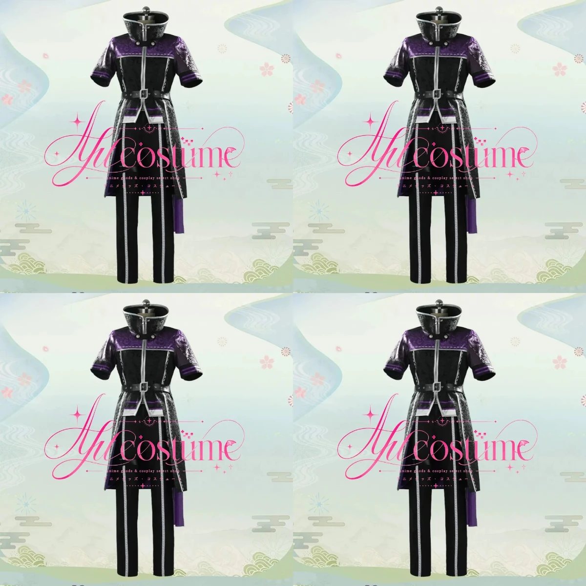 Ranbu Stage Play Suishinshi Masahide Cosplay Costume Full Set Samurai Outfit Anime Game Character Custom Tailored Wear