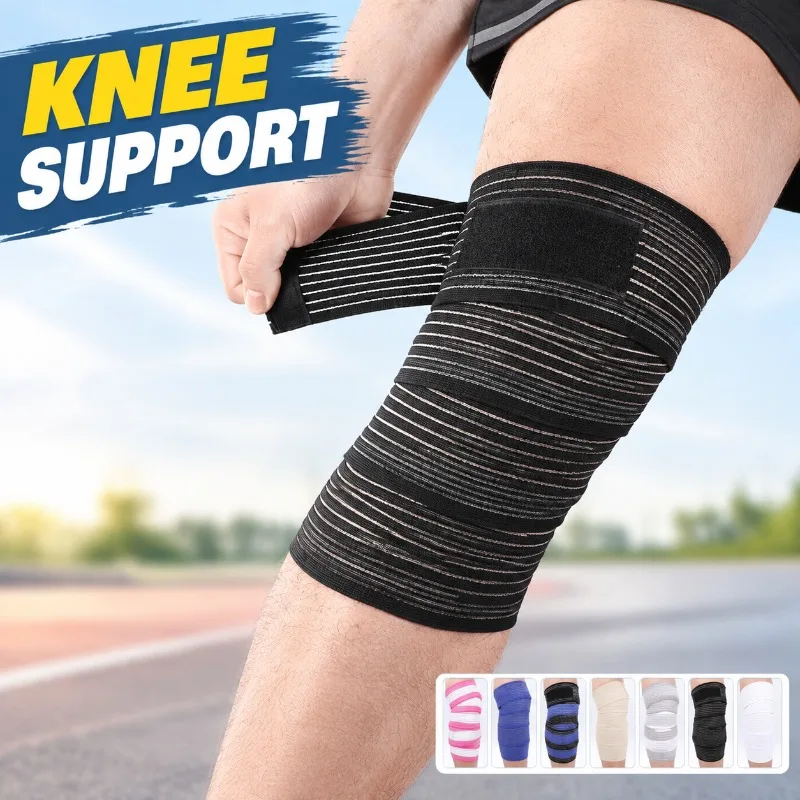 Adjustable Sports Knee Support Strap Compression Wrap Multifunctional for Thigh Calf Elbow Wrist Ankle Sports Injury Protection
