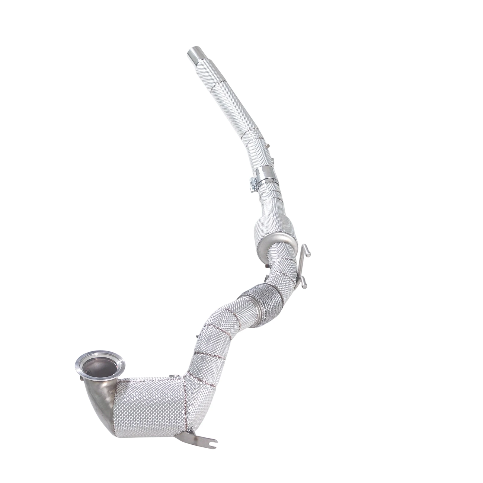 GFC Catless Downpipe for 2024 Seat Cupra Ateca 2.0T EA888.4 200 cell catalytic pipe  Car exhaust pipe made of SUS304.