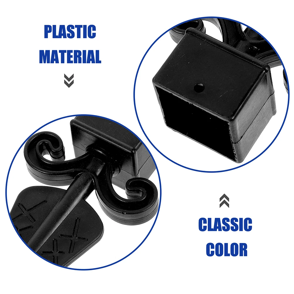 20 قطعة من أطراف الرمح المزخرفة المتينة، أطراف بديلة للحديقة الخارجية، رؤوس السياج النهائية، أغطية الملحقات #5