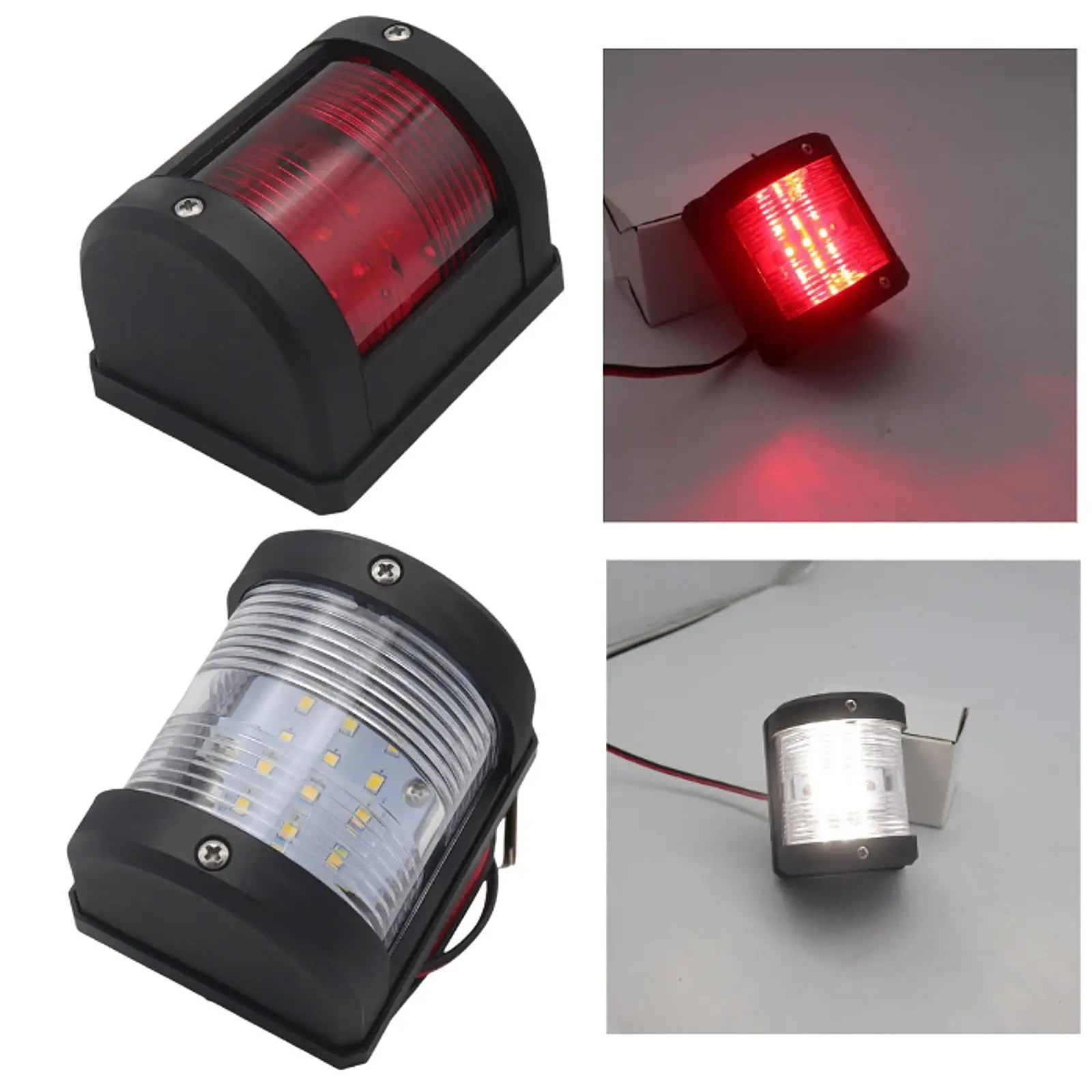 Signal Navigation Light Convenient Installation 112.5° Replacement DC 12V to