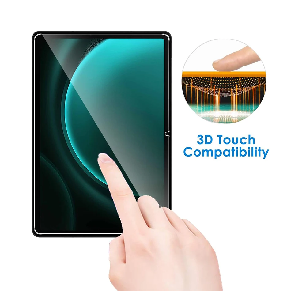 Para Samsung Galaxy Tab S9 FE Protector de pantalla de vidrio templado 10,9 pulgadas SM-X510 SM-X516B X510 X516B película protectora a prueba de