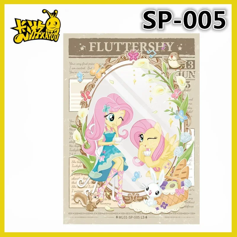 KAYOU Echte My Little Pony Card Vriendschap Sonic Boom Kaarten Magic Power Book Vol.01 Anime Collectible Speelgoed Geschenken