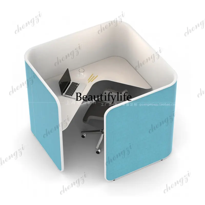 G153 enclosed shared open screen card seat desk high back independent creative workstation various combinations